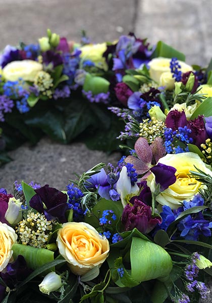 Beställ blommor till begravning i Lund