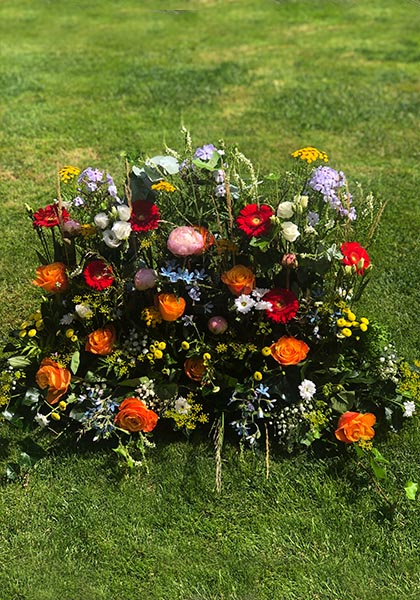 Beställ blommor till begravning i Lund